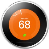 Google Nest Learning, Thermostat Acier inoxydable
