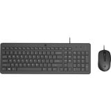 HP 150 set de bureau Noir, Layout BE (AZERTY), 100%
