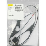 Jabra 14201-37 accessoire pour casque /oreillettes Adaptateur EHS, Câble Noir, Adaptateur EHS, Noir