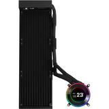Lian Li Hydroshift II LCD-C 360 sans ventilateur, Watercooling Noir