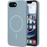 Mobiparts iPhone 16e / 17e - Slim Line MagSafe Case, Housse smartphone gris-vert