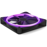 NZXT F140 RGB ventilateur de boîtier Noir, 140 x 140 x 26 mm, PWM, sans contrôleur