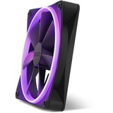 NZXT F140 RGB ventilateur de boîtier Noir, 140 x 140 x 26 mm, PWM, sans contrôleur