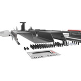 Res-Tech CK X1 01 0B RTE X1 COCKPIT SHINY BLACK, Simulateur de course Noir/Noir brillant