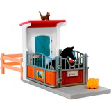 Schleich Horse Club - Box à chevaux avec jument et poulain, Figurine 