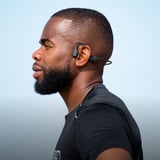 Shokz OpenRun Mini casque technologie conduction osseuse Noir