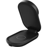 Belkin 25W UltraCharge 2-en-1 chargeur magnétique pliable Noir, 2x USB-C