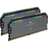 Corsair 64 GB DDR5-6000 Kit, Mémoire vive Gris, CMT64GX5M2B6000Z30, Dominator Platinum