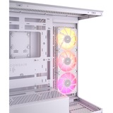 Corsair iCUE LINK 3500X RGB  boîtier midi tower Blanc | 2x USB-A | 1x USB-C | RGB | Window