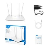 Cudy AC1200 Wi-Fi Router, Routeur Blanc, Cudy App