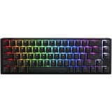 Ducky One 3 SF RGB clavier gaming mécanique Noir, Layout BE (AZERTY), Cherry MX RGB Blue, 65%