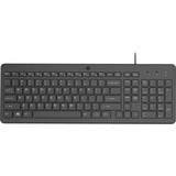 HP 150 clavier Noir, Layout BE (AZERTY), 100%
