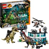 LEGO Jurassic World 76949 L’Attaque du Giganotosaurus et du Therizinosaurus, Jouets de construction Jeu de construction, 9 an(s), Plastique, 658 pièce(s), 1,48 kg