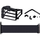Lian Li O11D EVO Upright kit GPU carte riser, Carte de montage Noir, Câble riser PCIe 4.0 inclus