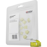 Lindy 40483 bloqueur de port RJ-45 Jaune Acrylonitrile-Butadiène-Styrène (ABS), Dispositif antivol Jaune, Bloqueur de port, RJ-45, Jaune, Acrylonitrile-Butadiène-Styrène (ABS)
