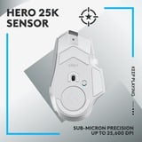 Logitech G502 X LIGHTSPEED, Souris gaming Blanc, 100 - 25.600 dpi