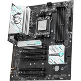 MSI B840 GAMING PLUS WIFI carte mère socket AM5 Noir/Argent, RAID, 2.5 Gb-LAN, Sound, Wi-Fi 7, BT, ATX