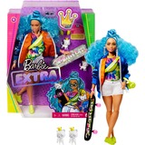 Mattel Barbie Extra Doll #4 - with Skateboard & 2 Kittens, Poupée 