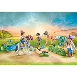 PLAYMOBIL Chevaux de la cascade - Tournoi de poneys, Jouets de construction 71495