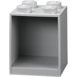 Room Copenhagen Étagère en briques LEGO, 4 montants Gris clair