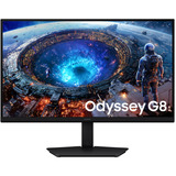 Samsung Odyssey G8 G80HF 27" 5K Ultra HD Moniteur gaming Noir, 1x DisplayPort, 2x HDMI, 2x USB-A, 180 Hz