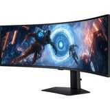 Samsung Odyssey G9 G91F 49" Moniteur UltraWide gaming  Noir, 2x HDMI, DisplayPort, 2x USB-A, USB-B, 144 Hz
