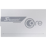 Seasonic Core GX-650-V2-WHITE alimentation modulaire 650 watt Blanc, 1x 12V-2x6, 2x PCIe