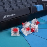 Sharkoon Gateron PRO 2.0 RED Switch-Set, Switch pour clavier Rouge/transparent