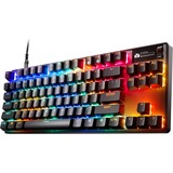 SteelSeries  Apex Pro Gen 3 TKL RGB clavier gaming mécanique Noir, Layout FR (AZERTY), SteelSeries OmniPoint 3.0, 80% (TKL)