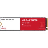 WD WD Red SN700 M.2 4000 Go PCI Express 3.0 NVMe, SSD 4000 Go, M.2, 3400 Mo/s, 8 Gbit/s