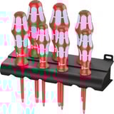 Wera 3167 i/7 Jeu de tournevis TORX, 7 pièces Rouge/Bleu