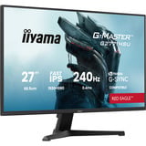 iiyama G-Master Red Eagle G2771HSU-B1 27" Moniteur gaming Noir, 1x DisplayPort, 2x HDMI, 1x USB-C, 1x USB-A, 240 Hz