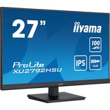 iiyama ProLite XU2792HSU-B6 27" Moniteur  Noir (Mat), HDMI, DisplayPort, 4x USB-A, USB-B