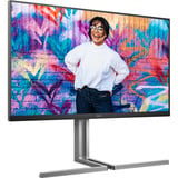 AOC  31.5" 4K UHD Moniteur  Noir/Argent