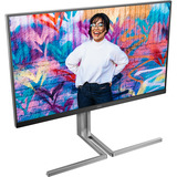AOC  31.5" 4K UHD Moniteur  Noir/Argent