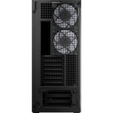 ARCTIC Xtender (Black) boîtier midi tower Noir (Mat) | 2x USB-A | 1x USB-C | RGB | Verre Trempé