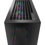 ARCTIC Xtender (Black) boîtier midi tower Noir (Mat) | 2x USB-A | 1x USB-C | RGB | Verre Trempé