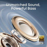 Anker soundcore AeroClip open-ear headset casque oreille ouverte Bleu, Bluetooth 5.4, IP55, 8h