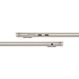 Apple MacBook Air 15" 2025 (MC6K4FN/A) PC portable Beige | M4 | 10-Core GPU | 24 Go | SSD 512 Go