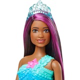 Barbie Magic Light Sirène - Brooklyn, Poupée 