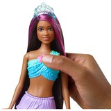 Barbie Magic Light Sirène - Brooklyn, Poupée 