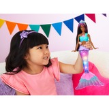Barbie Magic Light Sirène - Brooklyn, Poupée 
