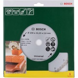 Bosch 2607019483 Disque de coupe Disque de coupe, Brique, Béton, Granit, Pierre naturelle, Bosch, 2,22 cm, 23 cm, 2,6 mm