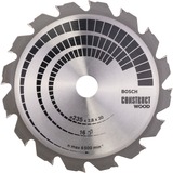 Bosch Lames de scies circulaires Construct Wood, Lame de scie Bois, 23,5 cm, 3 cm, 1,8 mm, 2,8 mm, 12°