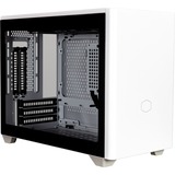 Cooler Master MasterBox NR200P Bureau Blanc, Moyen tour Blanc, Bureau, PC, Blanc, Mini-DTX, Mini-ITX, Mesh, Plastique, SGCC, Acier, Verre trempé, 15,5 cm