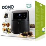 Domo Domo DO539FR - Heteluchtfriteuse XXL - 6, Friteuse à air chaud Noir