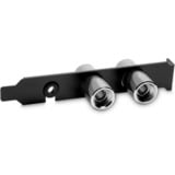 EKWB EK-Loop PCI Bracket Pass-Through, Connecteur Noir