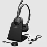 Jabra Engage 55 Casque Sans fil Arceau Bureau/Centre d'appels Bluetooth Socle de chargement Noir  on-ear Noir, Sans fil, Bureau/Centre d'appels, 57 g, Casque, Noir
