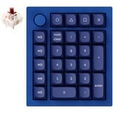 Keychron Q0+ business, Pavé numérique Bleu, LED RGB, Hot-swappable