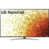 LG 75NANO916PA NanoCell TV, Téléviseur LED Argent, 4x HDMI, 3x USB, Optique, CI+, Bluetooth, LAN, WLAN, HDR, Dolby Vision